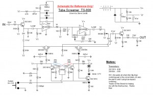 tubescreamer schematic